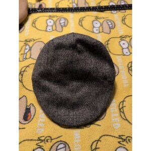 Goorin Bros Olney Newsboy Flat Cap Hat Men's Size S 100 % Wool Gray